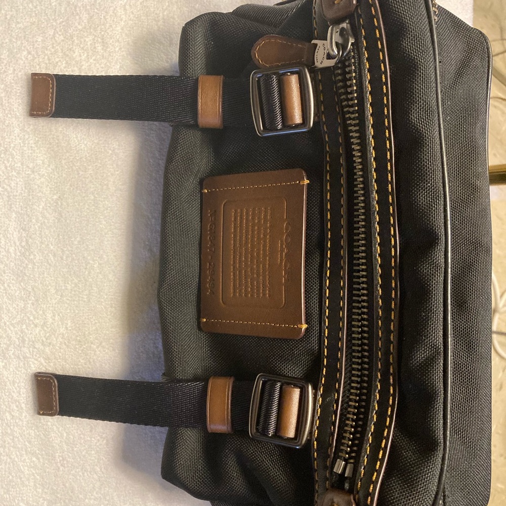 Coach canvas bag for men or women